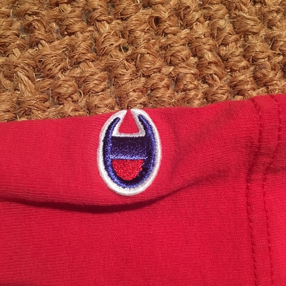 90s Vintage Wisconsin Champion Red T Shirt - Picture 3 of 4